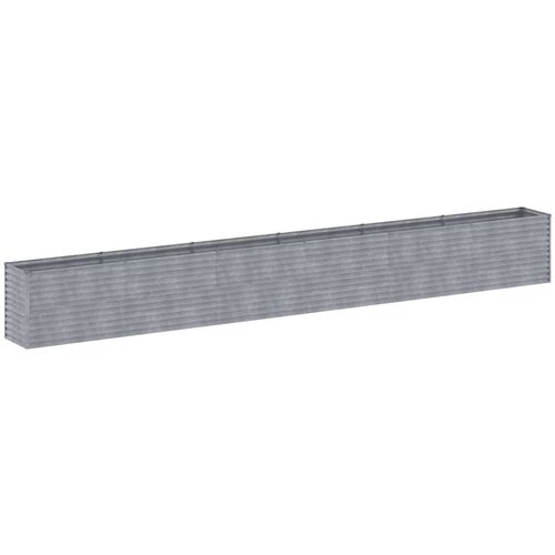 vidaXL Vrtna visoka greda 578x50x69 cm corten jeklo Cene