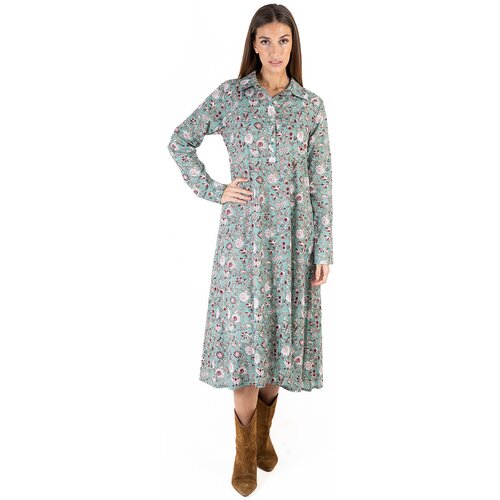 Isla Bonita By Sigris Dolge obleke Dolga Midi Obleka Modra Cene