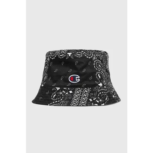 Champion Dvostrani pamučni šešir boja: crna, pamučni