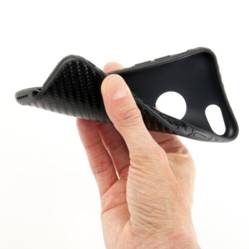 QULT silikonski ovitek za Apple Iphone 8, 7 - karbon Slike