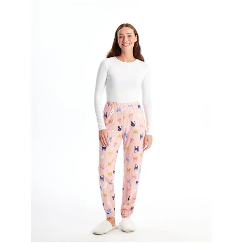 LC Waikiki Lw - Elastic Waist Patterned Women's Pajama Bottoms