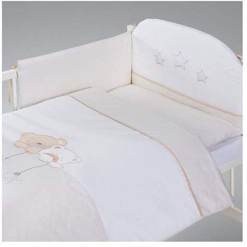 Klups Posteljina za bebu Set 5 delova Star dream beige Cene