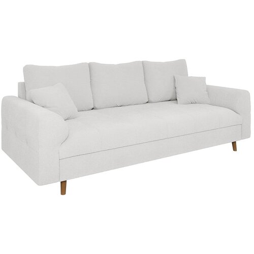 Ropez Bijela sofa od bouclé tkanine 210 cm Ariella – Cijene