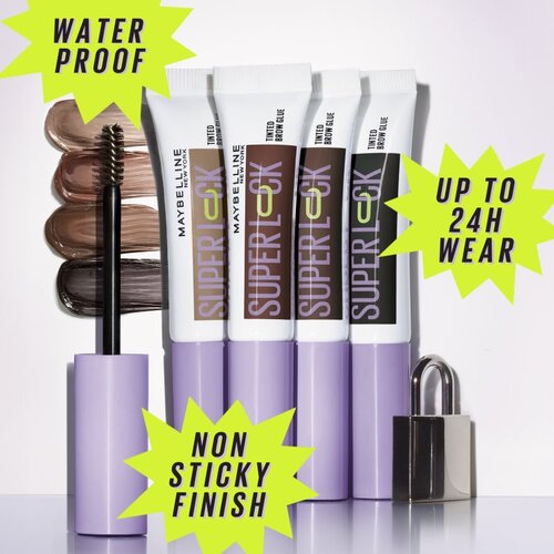Maybelline Super Lock fiksacijski gel za obrvi odtenek 8 g Slike
