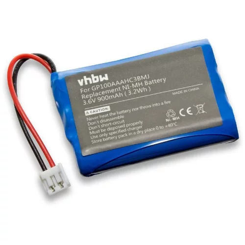 VHBW Baterija za Audioline Baby Care V100, 900 mAh