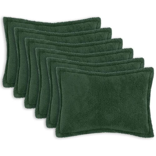  Presvlaka za jastuk 6 kom. HOUTEN Tamnozelena 50 x 70 cm Boucl&eacute; - Tamnozelena 50 x 70 cm 6 Cijene