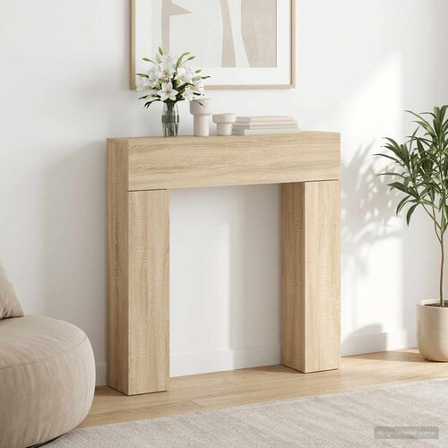  Okvir za kamin Hrast sonoma 102 x 18 x 100,5 cm Slike