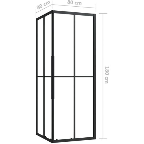  Tu&amp;scaron;-kabina ESG 80 x 80 x 180 cm Slike