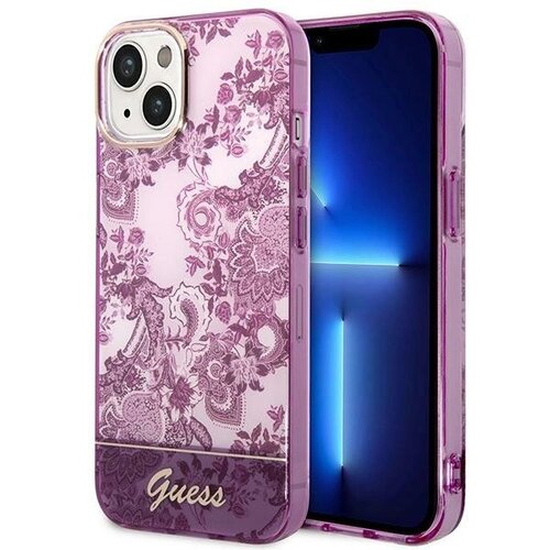 Guess HARDCASE OVITEK ZA IPHONE 14 PLUS 6.7 FUCHSIA PORCELAN, (21834032) Cene
