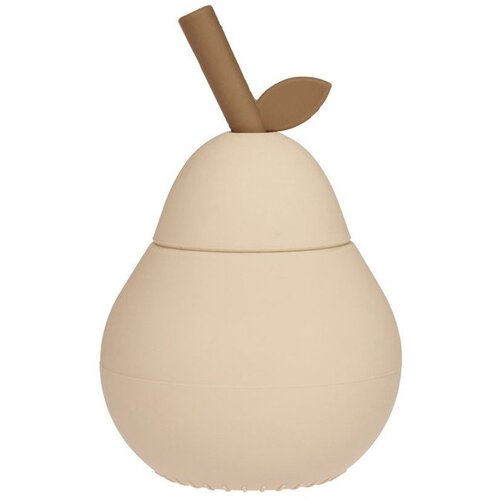 OYOY Mini Krem silikonska dječja &scaron;alica Pear &ndash; Cijene