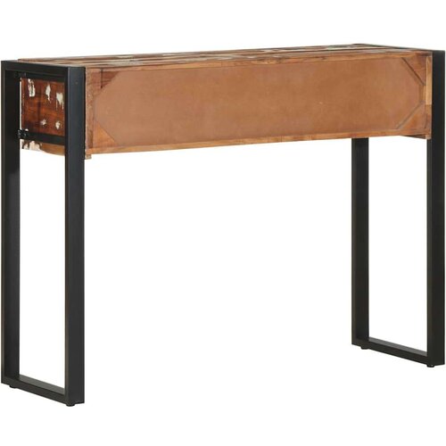 vidaXL Konzolni stol Višebojni 100x35x75 cm puno drvo obrađeno Cijene