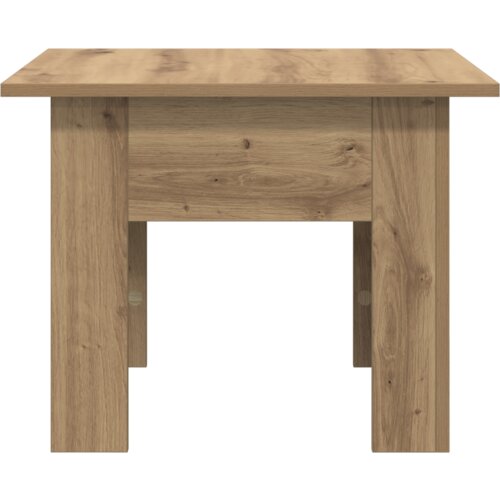 VidaXL Stolić za kavu Umjetnička hrastovina 55 x 55 x 42 cm Slike