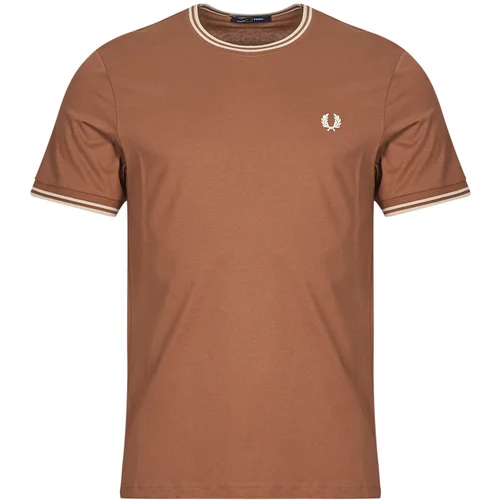 Fred Perry TWIN TIPPED Smeđa