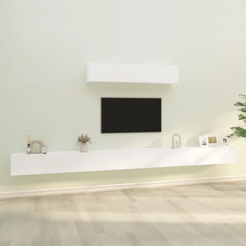 vidaXL 6-dijelni set tv ormarića bijeli od konstruiranog drva