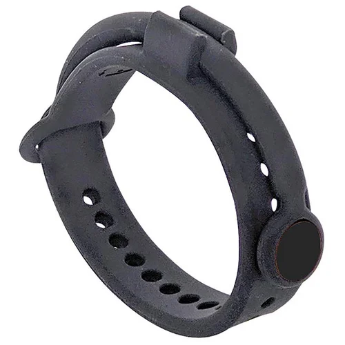 Brutus Click-N-Go Adjustable Silicone Cockring Black