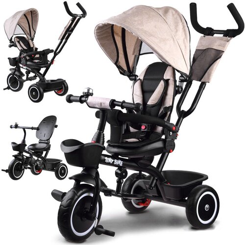  Tricikl Tiny Bike 3u1 &amp;ndash; Beige Slike