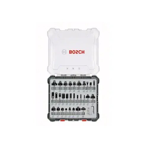 Bosch komplet raznih glodala / držač od 6mm 30/1 2607017474 Cene