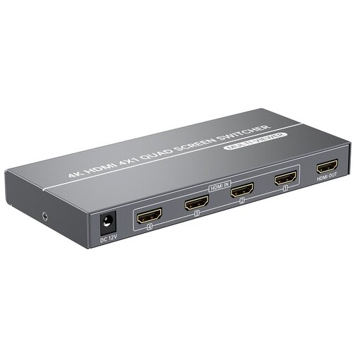 Kettz MQ-K430 HDMI 4x1 Quad Multi-viewer 4K 30Hz â€“ prikaz 4 izvora na jednom ekranu Cene