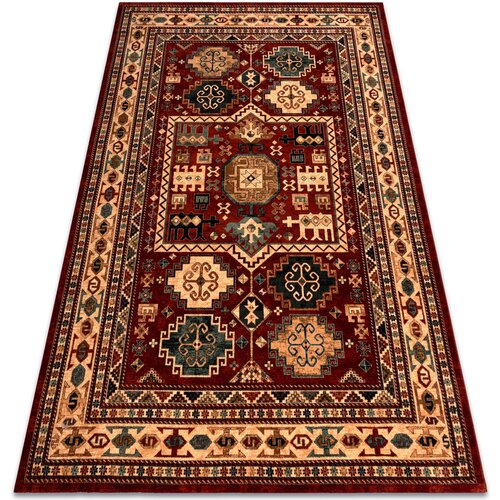 RugsX Preproge Preproga volna KASHQAI 4306 300 orientalski, okvir 120x170 cm Rdeča Cene