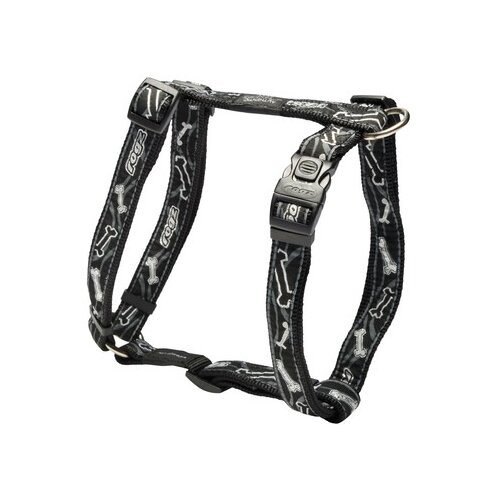 Rogz beach bum povodac za pse, l, black bone Slike