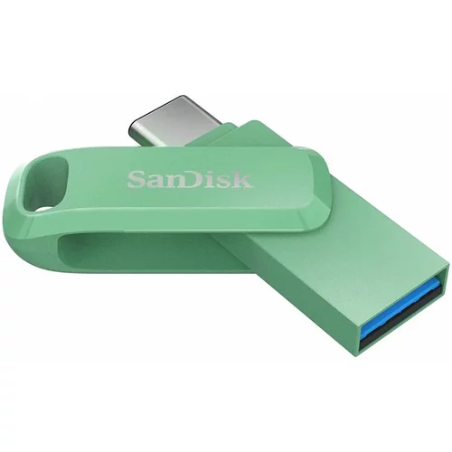 San Disk USB ključ Ultra Dual GO, 64 GB, zelen