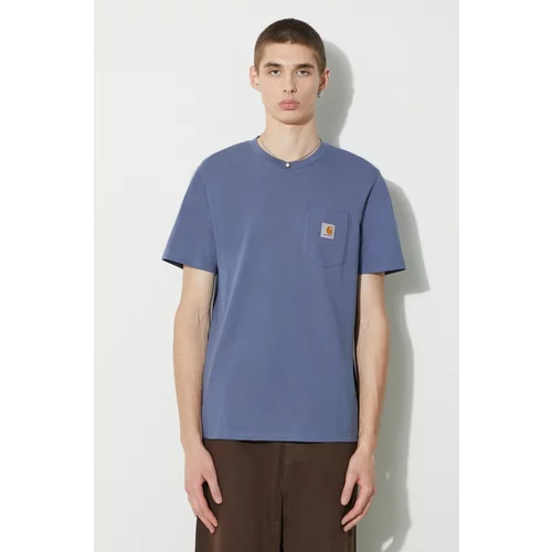 Carhartt WIP Pamučna majica S/S Pocket T-Shirt za muškarce, bez uzorka, I030434.1XGXX