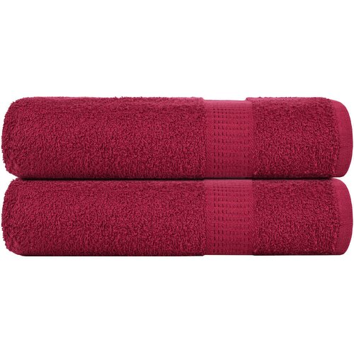  Ručnici za kupanje FROGN 2 kom bordo 100x150 cm 360 g/m&sup2; Cijene