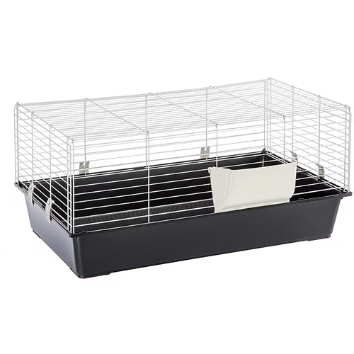 Ferplast Piggy Basic kavez za male životinje - crni: D 95 x Š 57 x V 46 cm