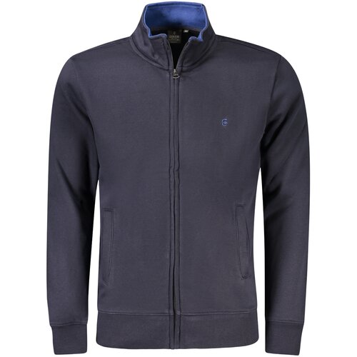 COVERI MOVING MEN&#39;S BLUE ZIP-UP SWEATSHIRT Cijene