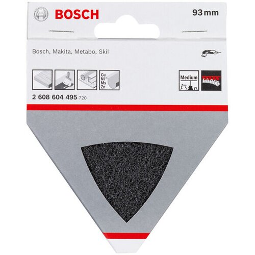 Bosch Flis za poliranje 93 mm, 280, 2608604495 Slike