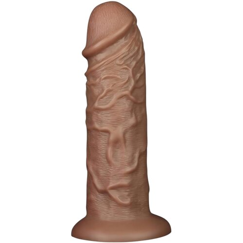 Lovetoy Realistic Chubby Dildo 10.5&amp;quot; Brown Slike