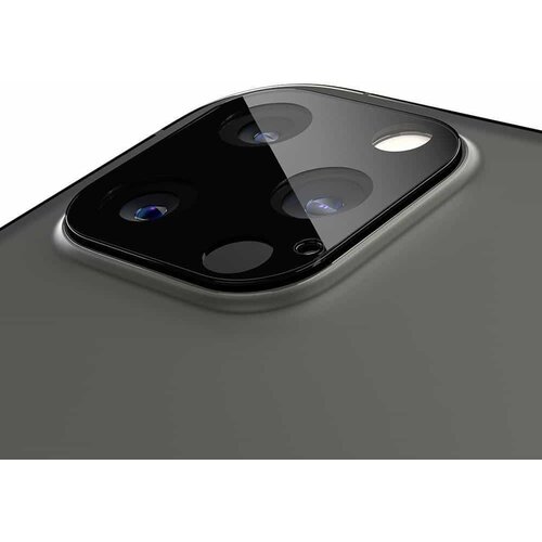 Spigen OPTIK.TR KALJENO STAKLO SET 2 KOM ZA KAMERU IPHONE 12 PRO MAX CRNO Slike