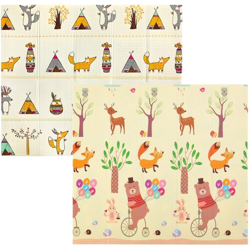 Nounou podloga za igru od xpe pene indiana summer 150x180 ( NN0589 ) Slike