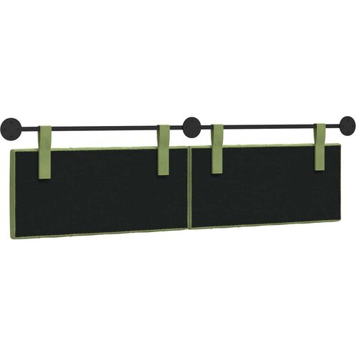  Držeće uzglavlje Zidne Svijetlo zelena 190 x 55 x 7 cm Bar&amp;scaron;un - Svijetlo zelena 180 cm bez LED Slike
