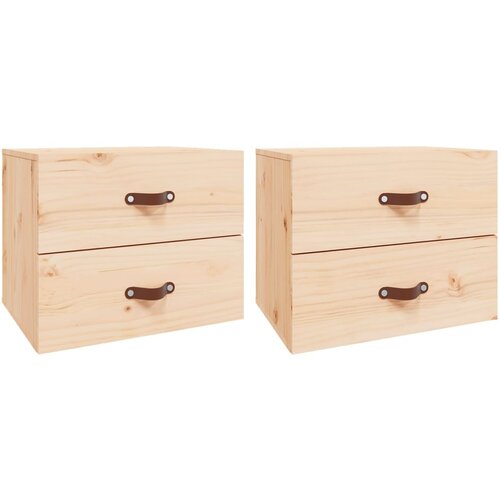 Maison Chic Stenski Dvo delni komplet Nočne omarice - Nočne mize 50x36x40 cm, (21688843) Slike