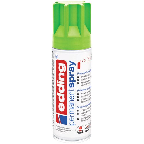 Boja akrilna u spreju 200ml permanentna edding 5200964 neon zelena Cene