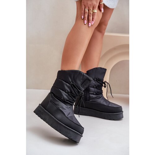 Big Star Snow boots on platform with zipper Slike