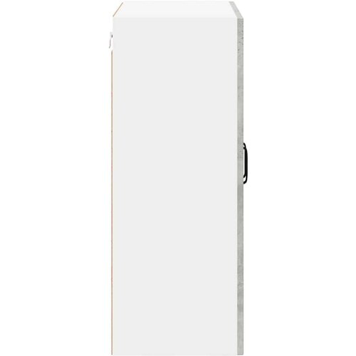 VidaXL zidni kuhinjski ormarić s policom betonski sivi 60 x 31 x 80 cm Slike