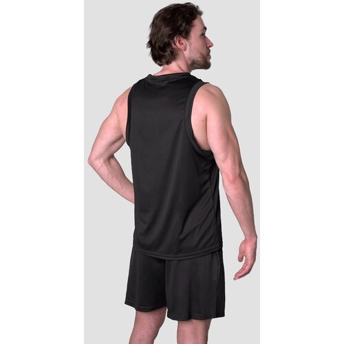 GymBeam Majica bez rukava Mesh Essence Black Slike