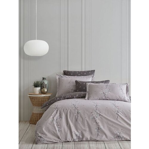  Mayda - Grey Grey Ranforce Pillowcase (DE) Cene