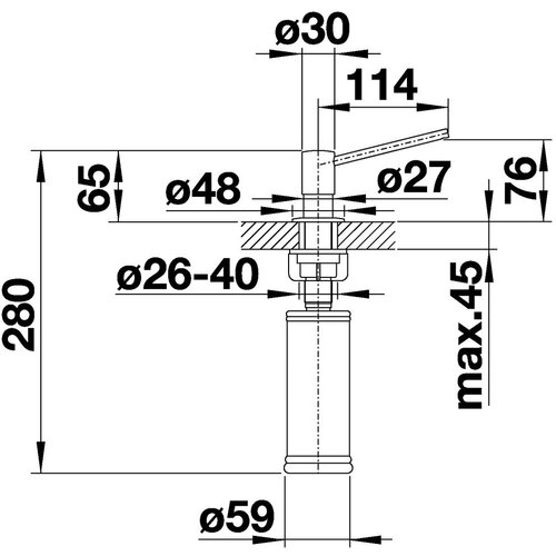 Blanco TORRE, krom 512593 Cene
