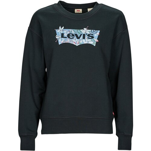Levi&amp;#039;s GRAPHIC STANDARD CREW Crna Slike