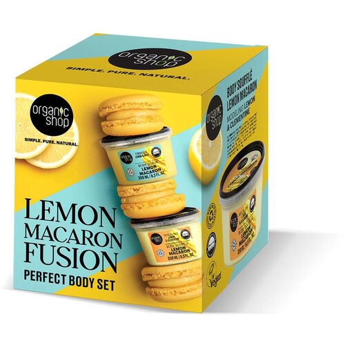 Organic Shop Lemon Macaron Fusion poklon set Cijene