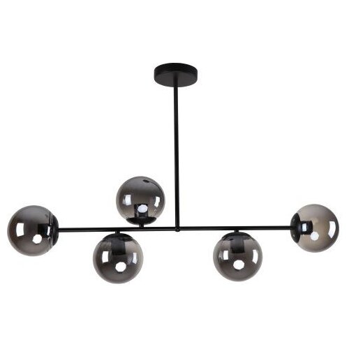 Mitea Lighting Luster crni Max.60W 220~240V 5xE27 M10460-5 Slike