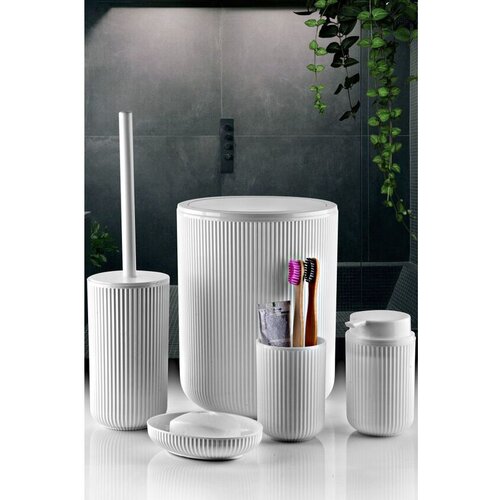  BNYST-1-5 white bathroom set (5 pieces) Cene