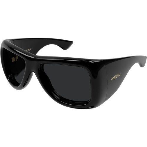 Saint Laurent HOWL SL902HOWL 001 ONE SIZE (63) Črna/Črna Slike