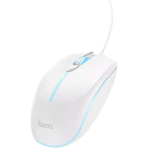 Hoco. Optički gaming mi&amp;scaron; GM37 Wonderful, 2400 dpi, USB, Bijeli Slike