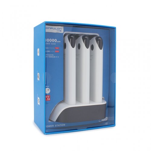Konfulon Dock station + 3x back up baterije PS01 bele Cene