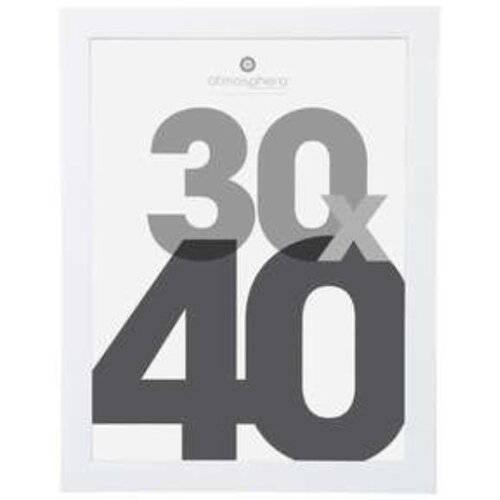 Atmosphera OKVIR ZA FOTOGRAFIJU LISE 30X40 CM STAKLO/MDF/METAL BIJELI Cene