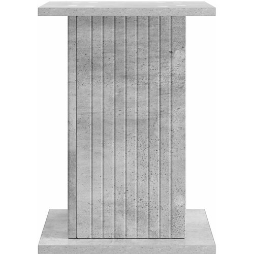  Stalak za biljke 2 pcs Betonska siva 30,5 x 30 x 43 cm Slike